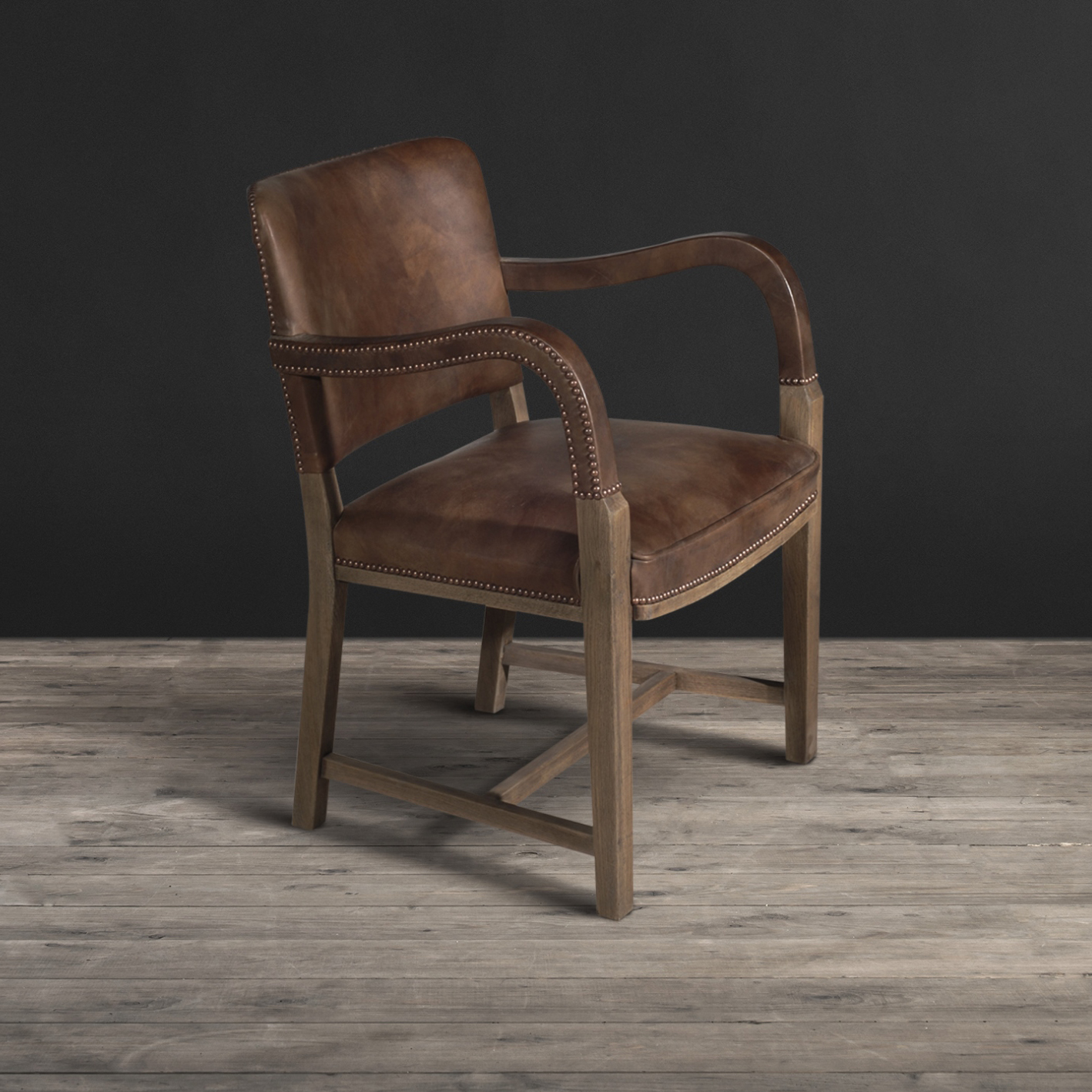 Timothy oulton cliveden dining chair with arms