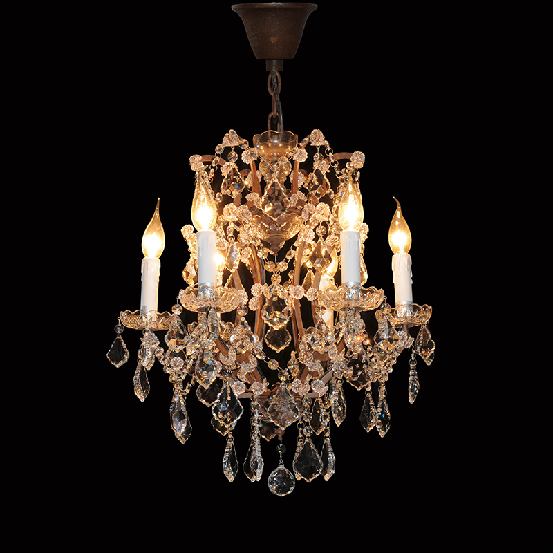 Halo Elished Crystal Chandelier Small Delivery To The Uk Is 49