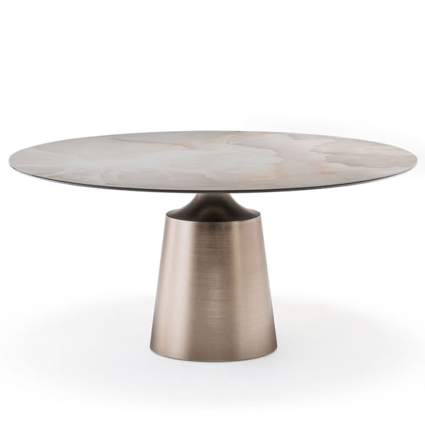 Cattelan Italia Yoda Keramik Dining Table - Round - 158 cm