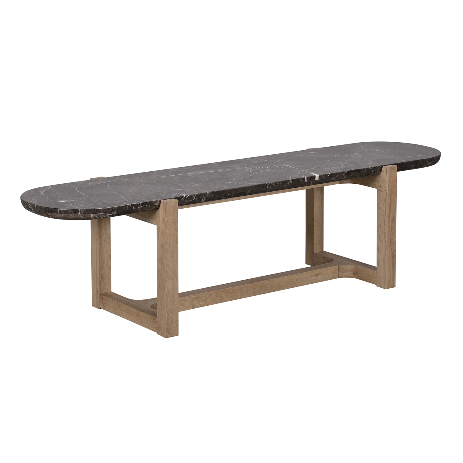 Bleu nature stoneleaf coffee table tall f303