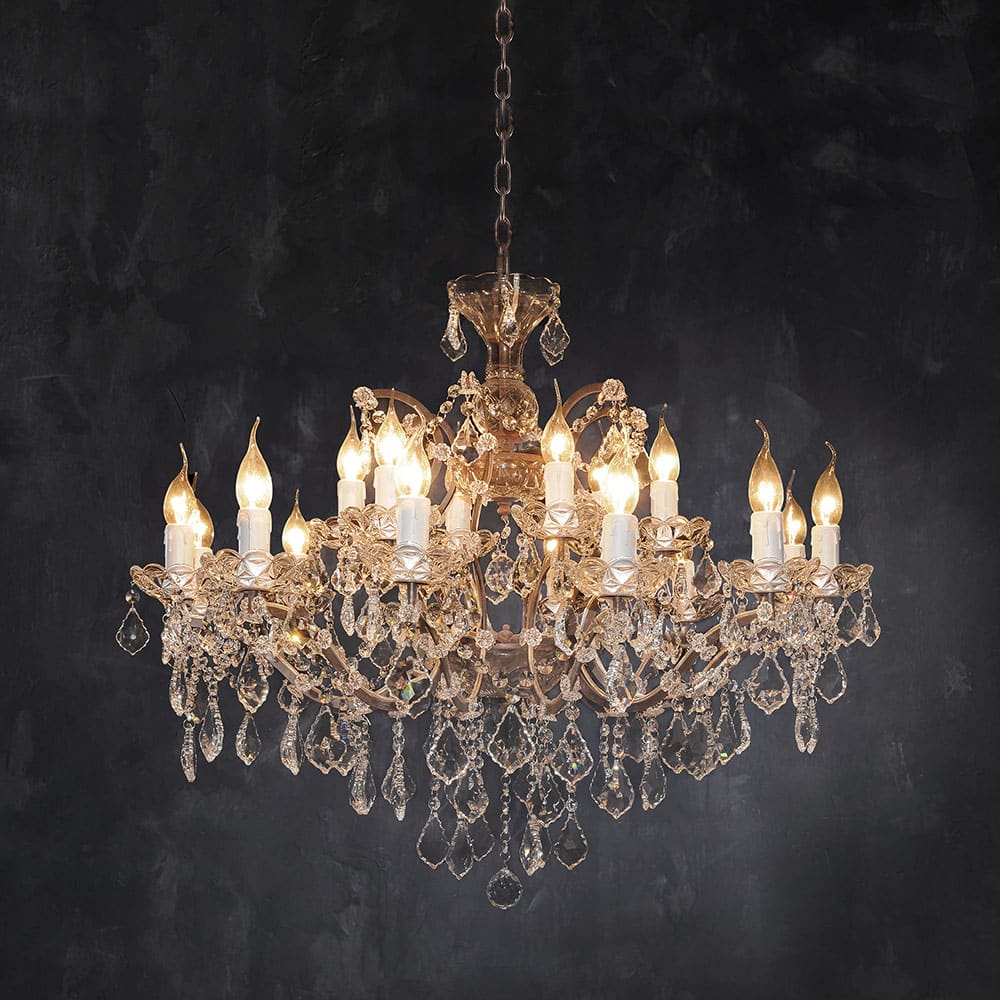 Timothy Oulton Crystal Chandelier – Medium