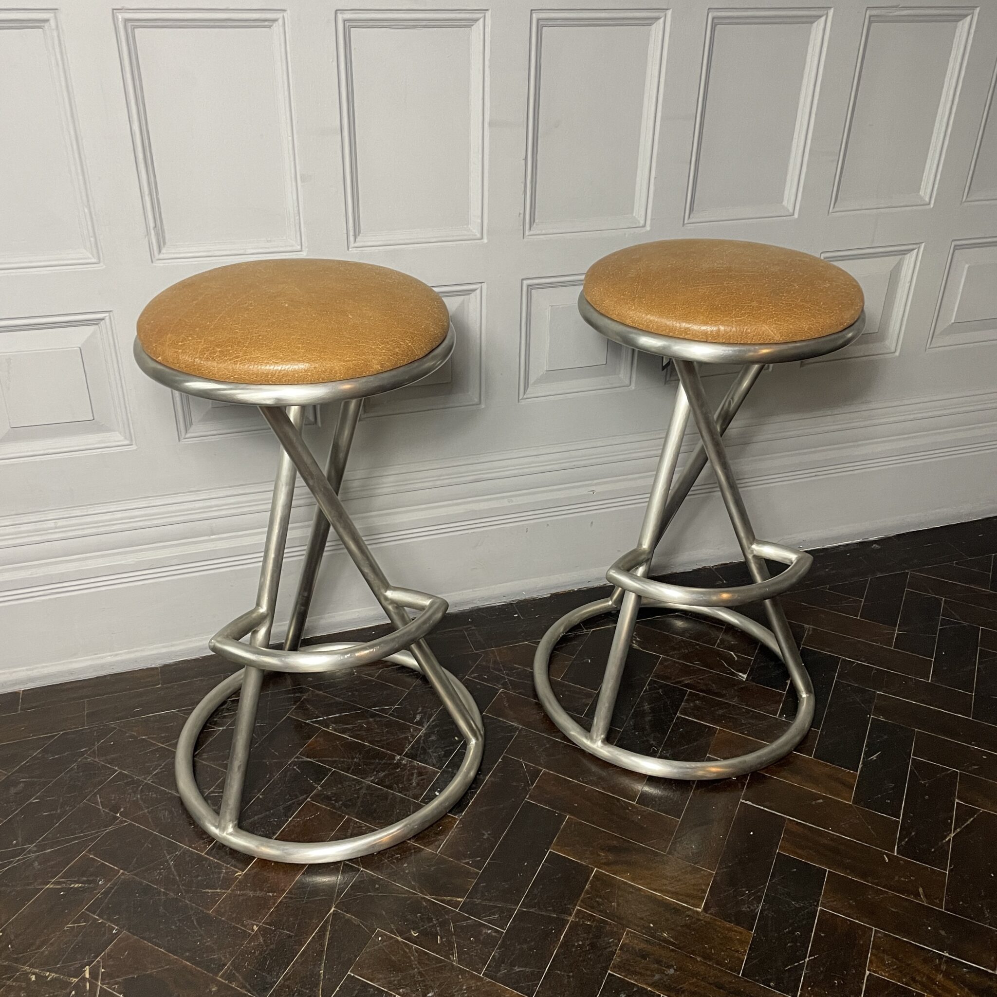 Timothy Oulton Joker Barstool Set of 2