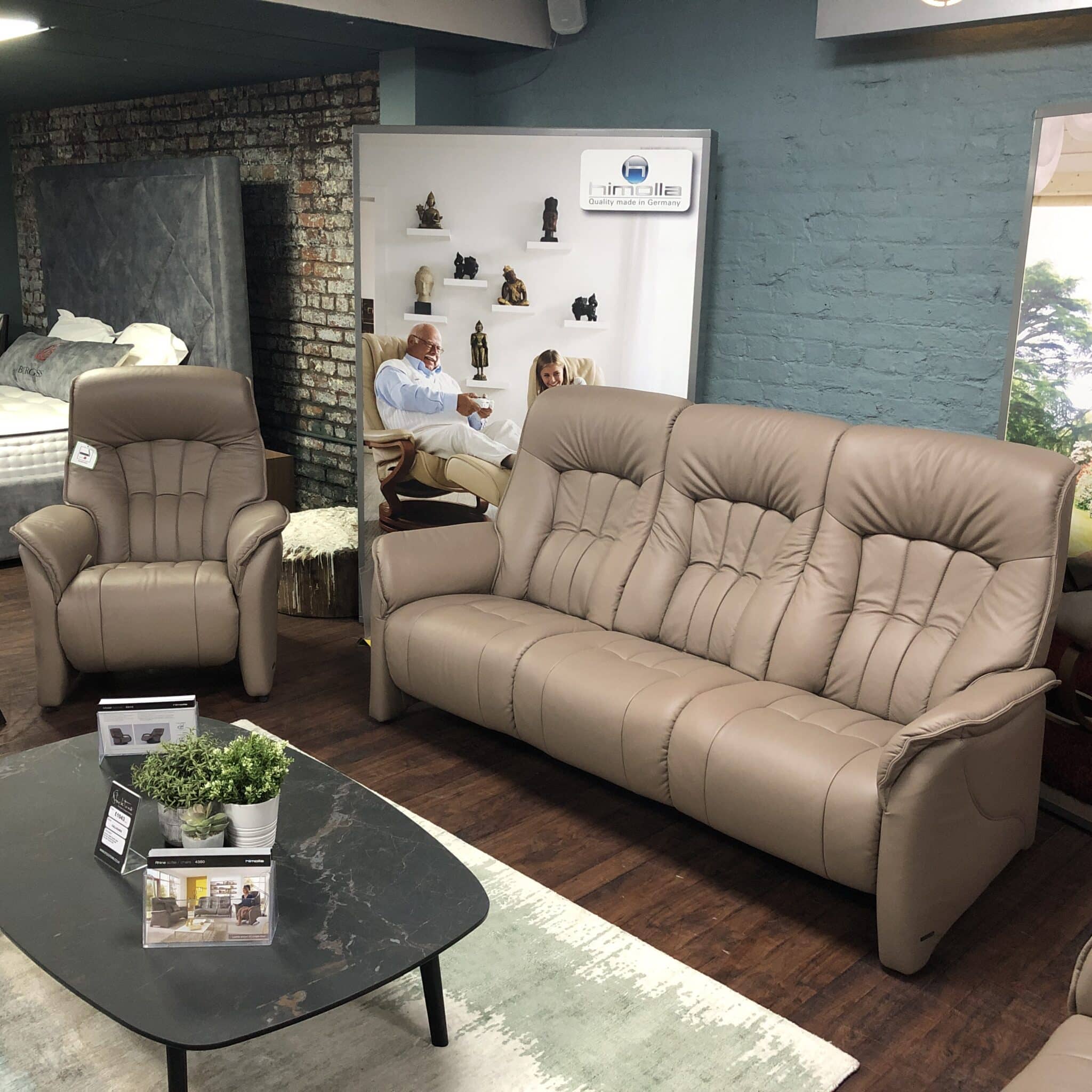 Himolla Rhine 4350 3 Seater Sofa & Wide Armchair